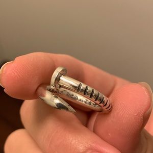 Chrome hearts flathead nail ring